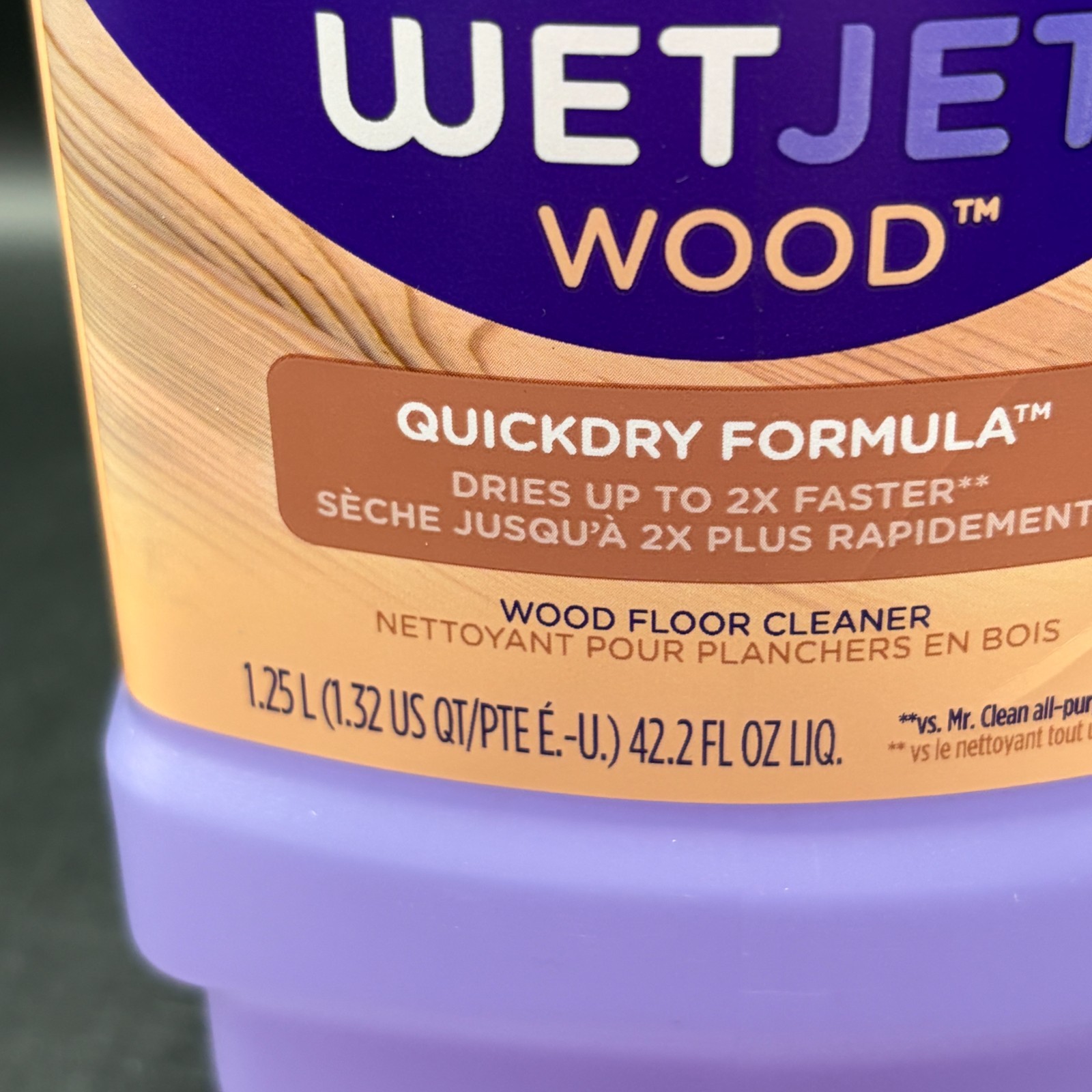 Swiffer WetJet Wood Floor Cleaner Refill 1.25L – 2 Pack – QuickDry Formula -NEW