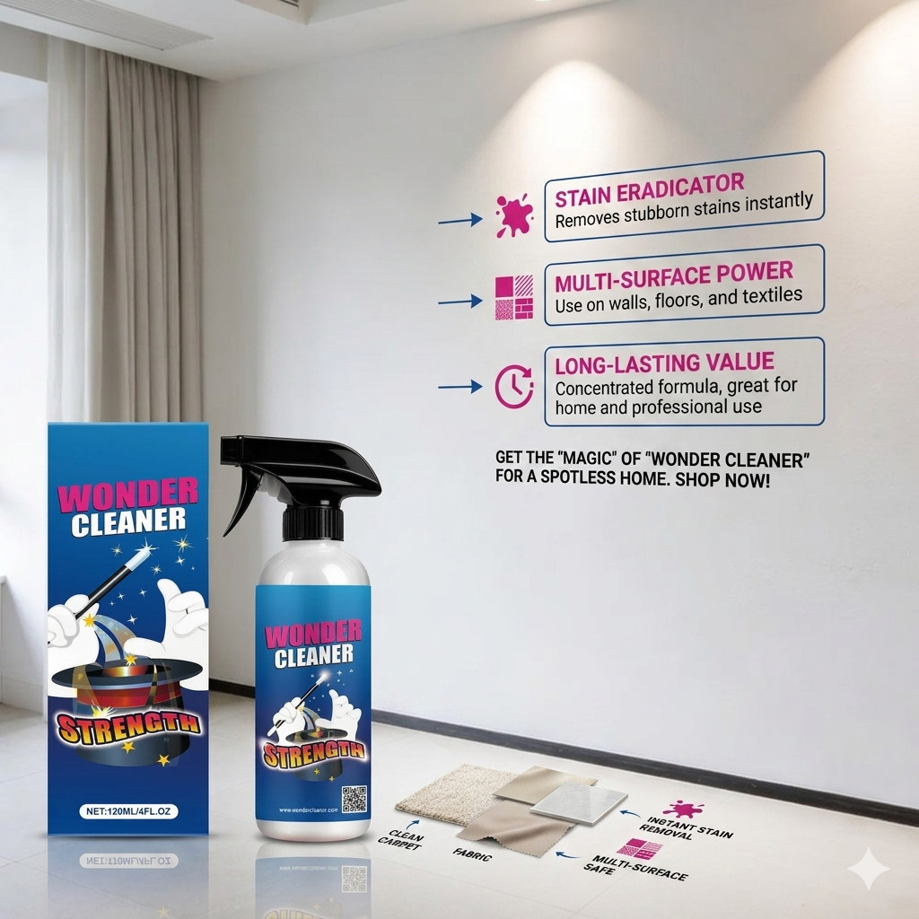 Adhesive Remover Spray – Fast Acting Glue Sticker & Tape Residue Cleaner for Car