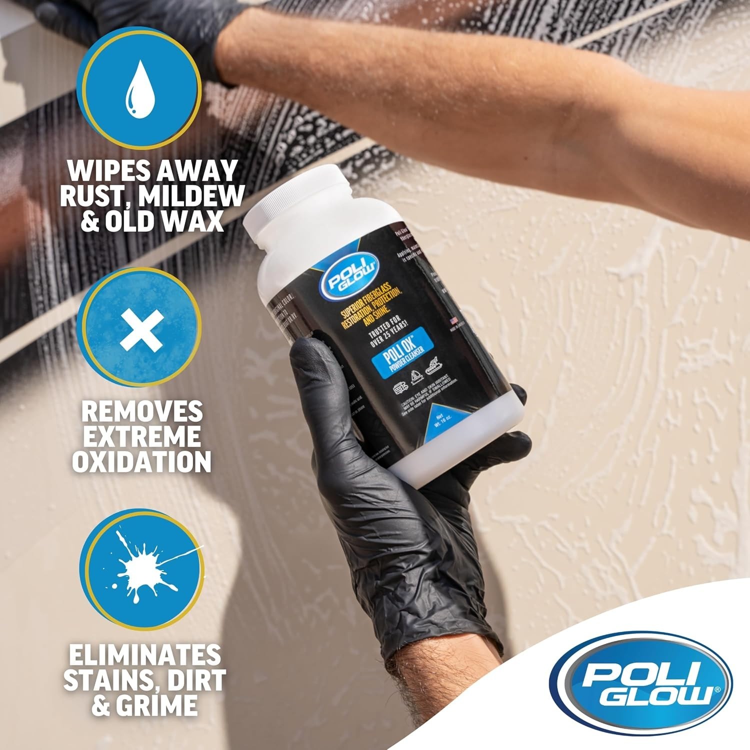 Poli Kit: Ultimate Oxidation Remover for Fiberglass