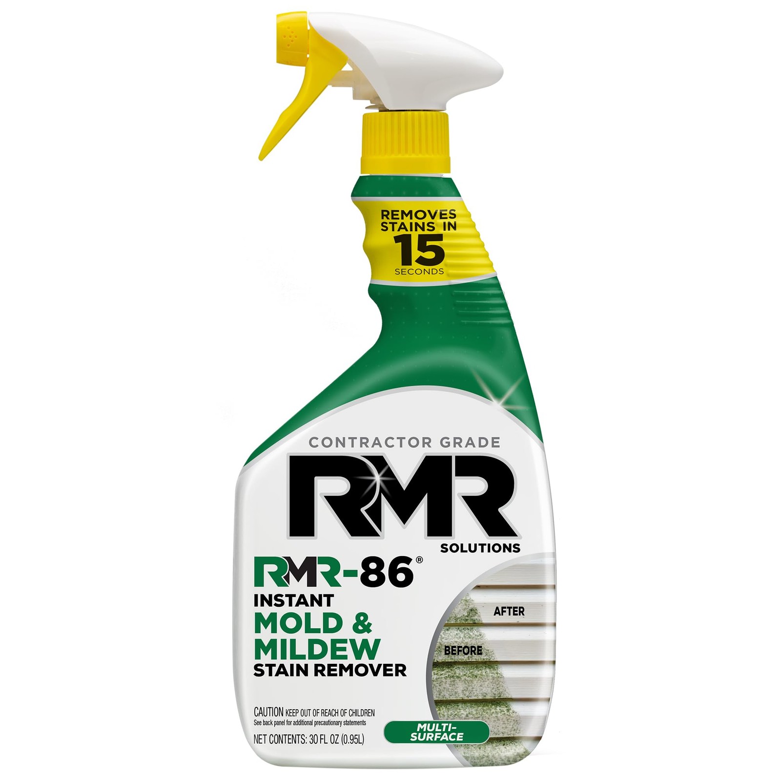 Instant Mold and Mildew Stain Remover Spray Scrub-Free RMR-86 30 fl oz