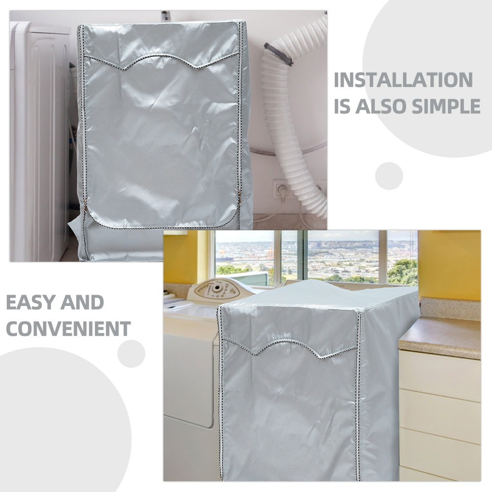 Dust Cover for Washer and Dryer Outdoor Washing Machine Protector