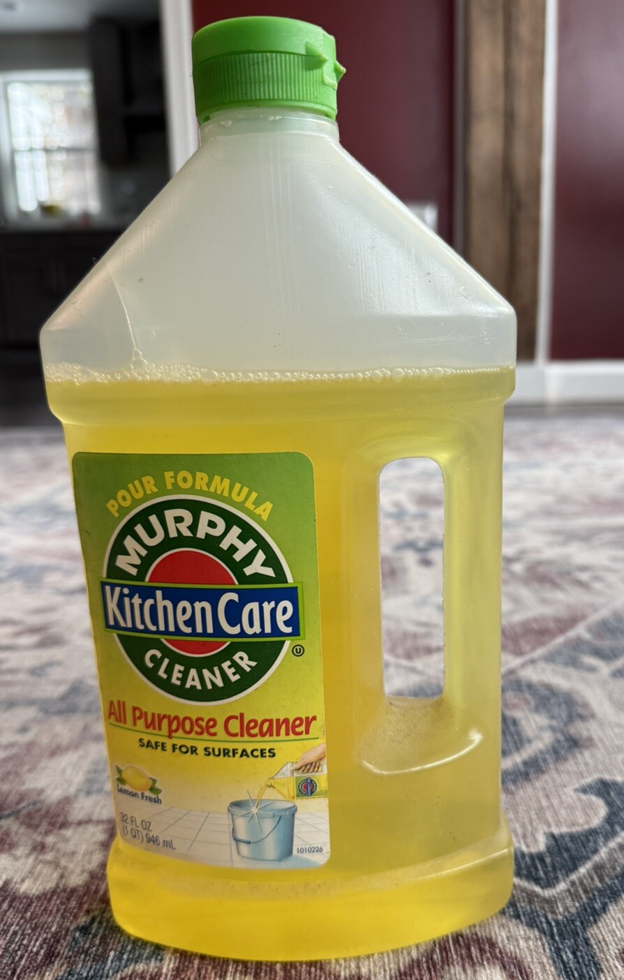 Vintage MURPHY Kitchen Care Cleaner Concentrate Lemon Pour Formula 32 oz
