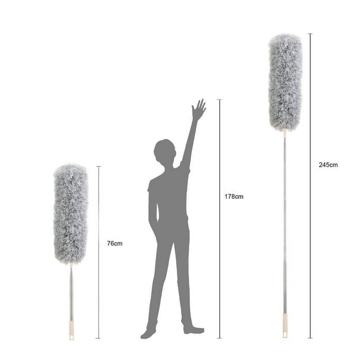 Extendable Duster Bendable Head Long Handle Ceiling Fan Furniture Cleaner