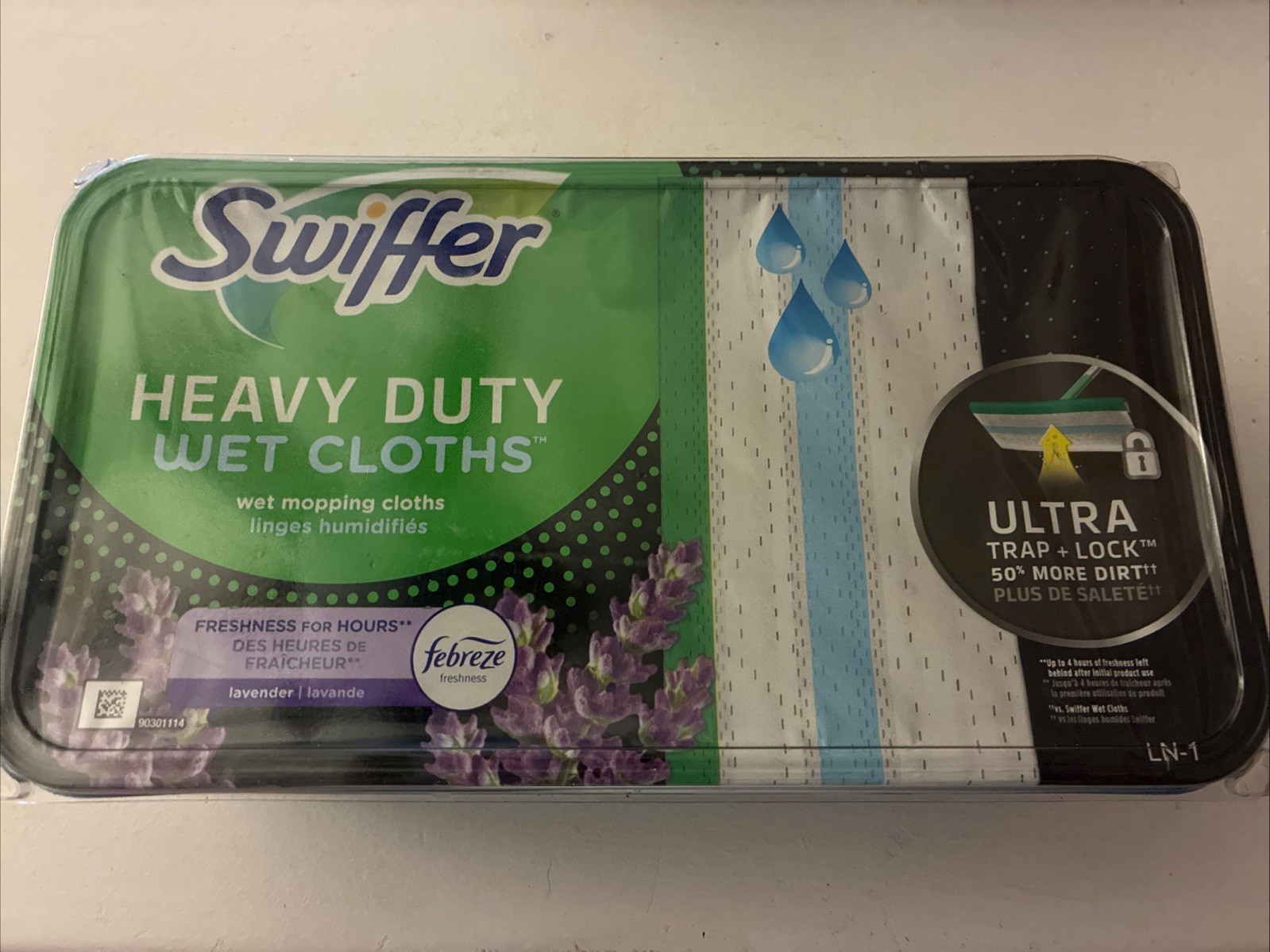 Swiffer Sweeper Heavy Duty Wet Mopping Cloths Mop Refill Pads With Febreze 20 pk