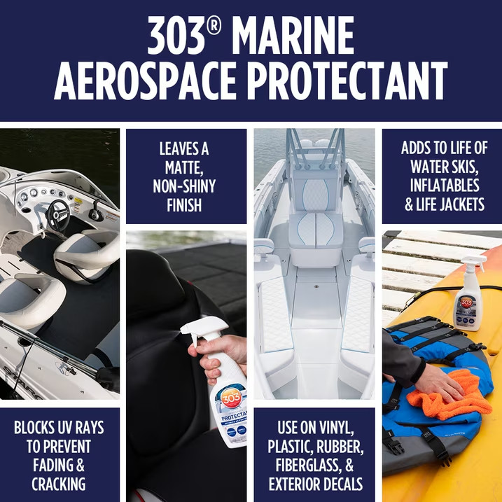 303 Marine Aerospace Protectant – Provides Superior UV Protection, Repels Dust,