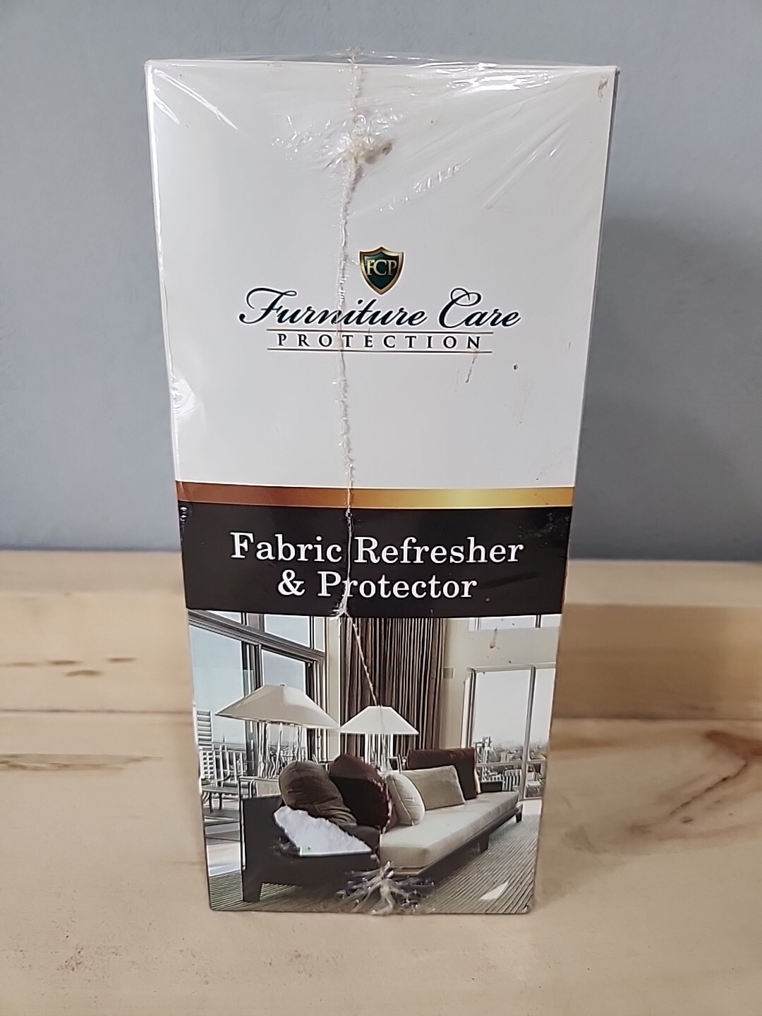 FURNITURE CARE PROTECTION Fabric/Refresher/Wood Polish/Leather Polish Set SEALED