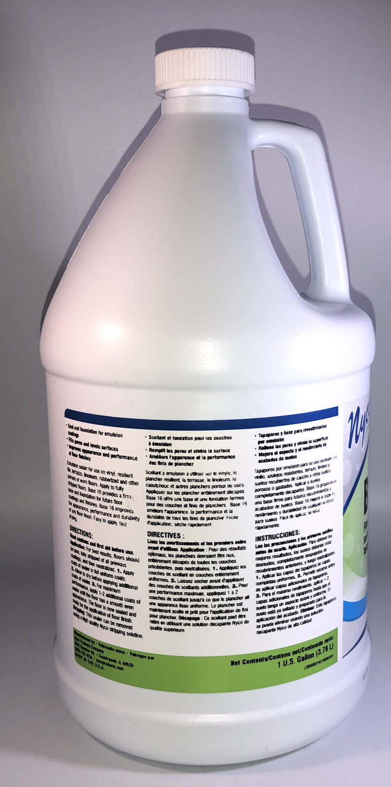 Nyco NL140 Base 16 Professional Floor Sealer 1 gallon-NEW-SHIPS N 24 HOURS