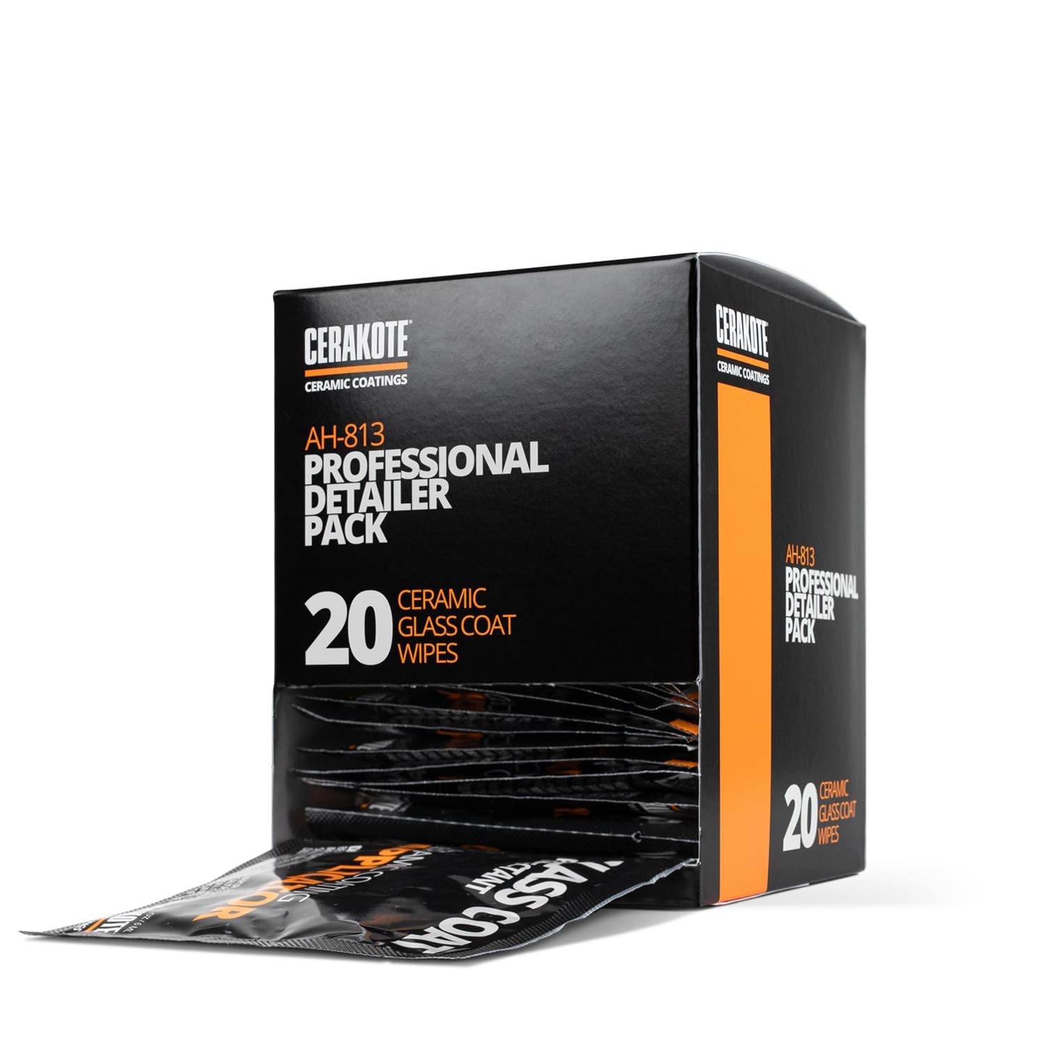 CERAKOTE Ceramic Glass Coat Protectant Pro Pack (20 Count Wipes) – Hydrophobi…