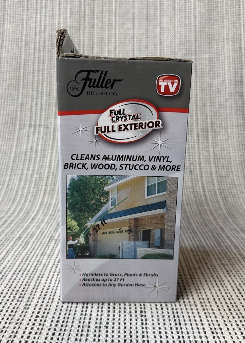 Fuller Brush Full Crystal Full Exterior Cleaner Sprayer 4oz Powder As Seen on TV