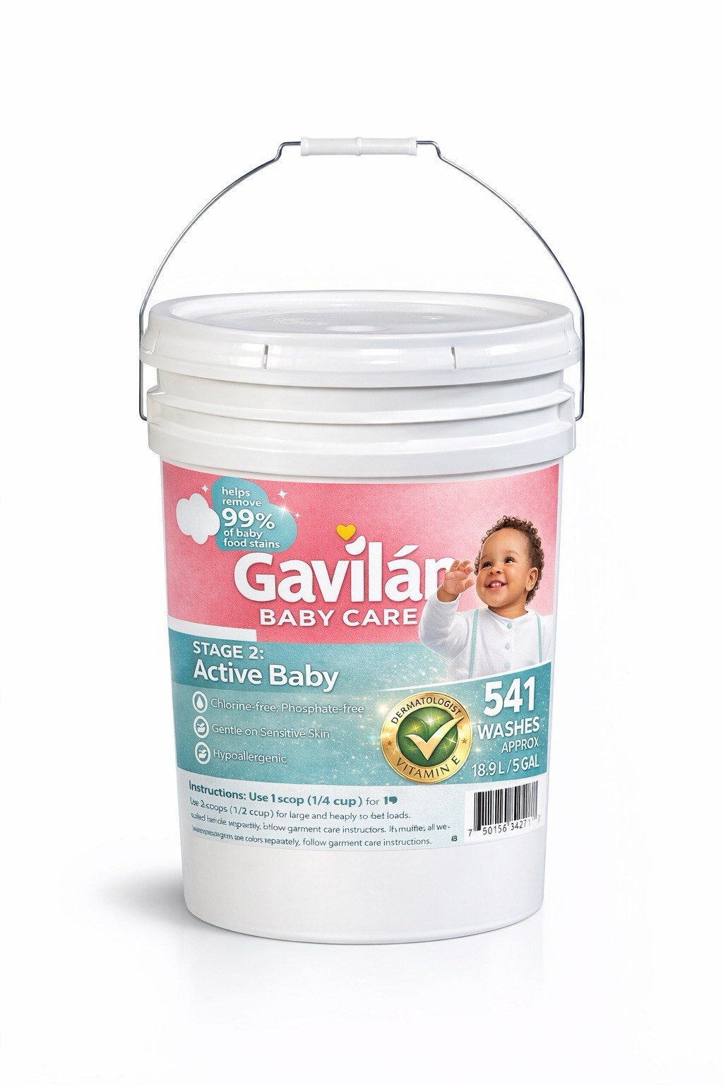 Gavilan Variety Cleaning Products 5 Gal, EPA Safer Choice, Multiple Scents