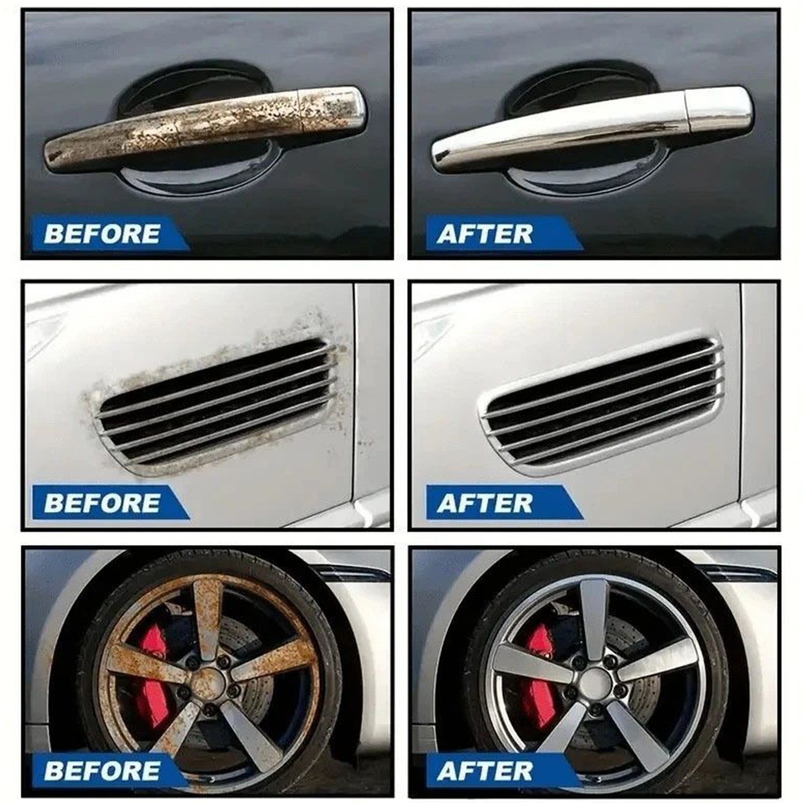 100ml Multifunctional Metal Rust Remover Mist Stain Cleaning for Metal Surface
