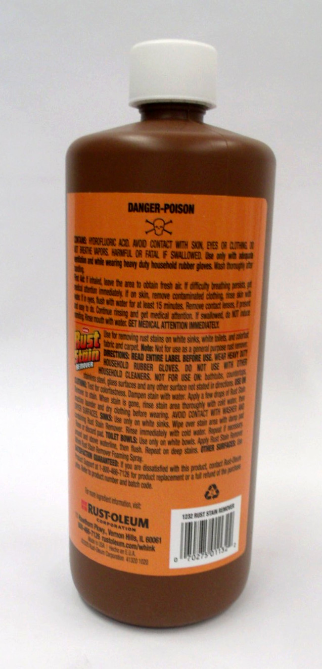 NEW Whink No Scent Rust Stain Remover 32 oz Liquid Safe For Pipes & Septic Tanks