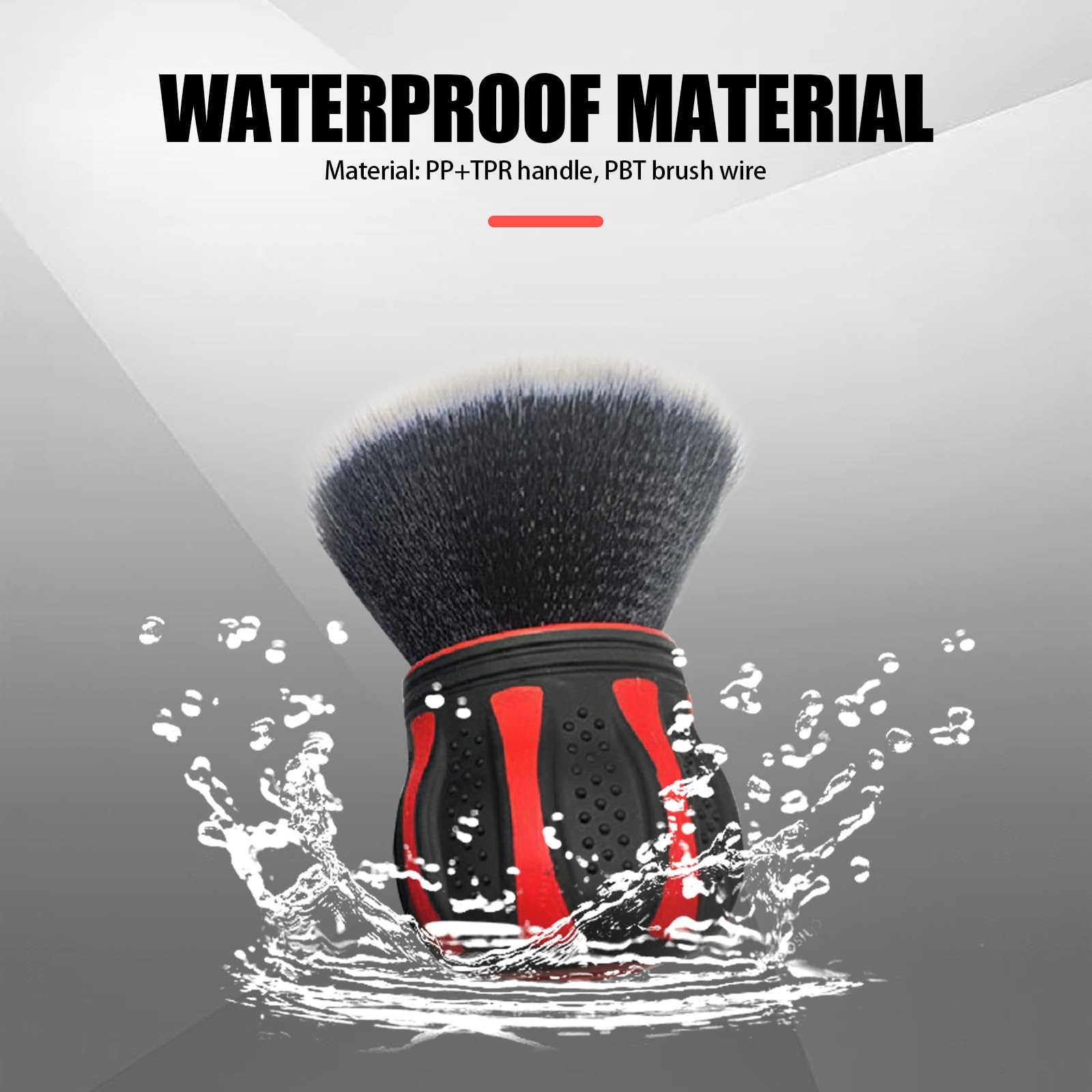 1 PC Car Detail Brush, Car Beauty Tools, Ultra Soft Detailing Brush with Stor…
