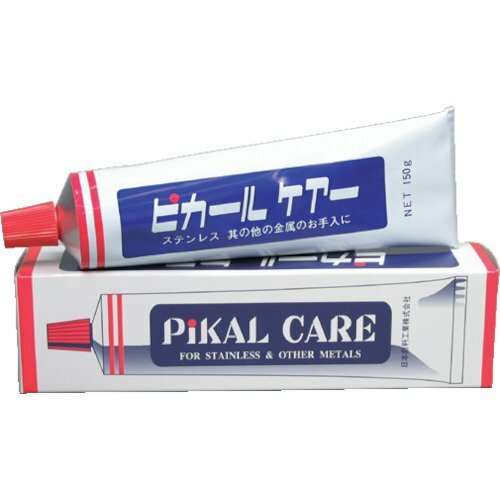 Pikal care 150g Emulsifying Cream Metal polish Alumina abrasive Cleaner Japan