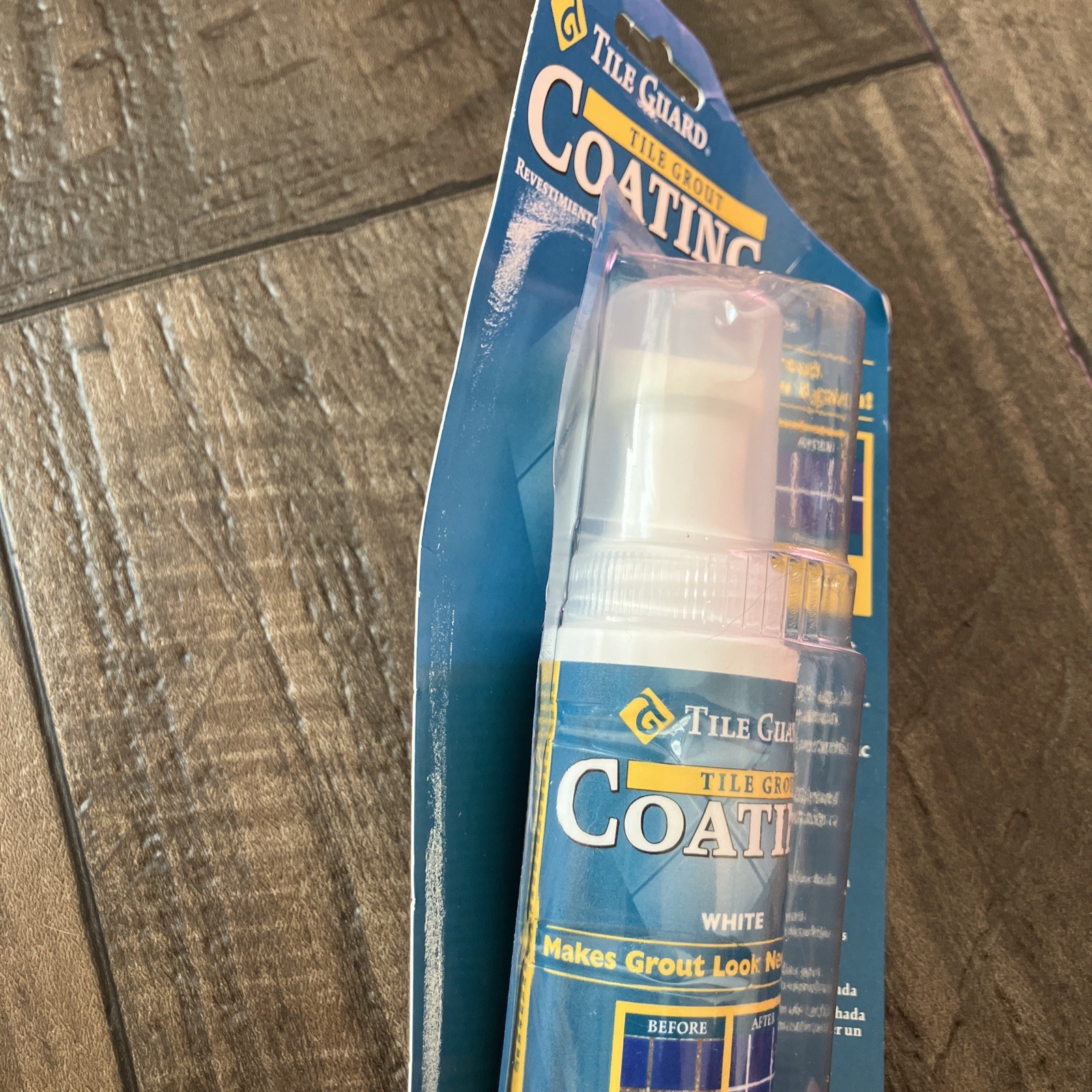 Tile Guard Tile Grout Coating 4.3 Fl Oz Bottle Cleaner Whitener Glazed Ceramic