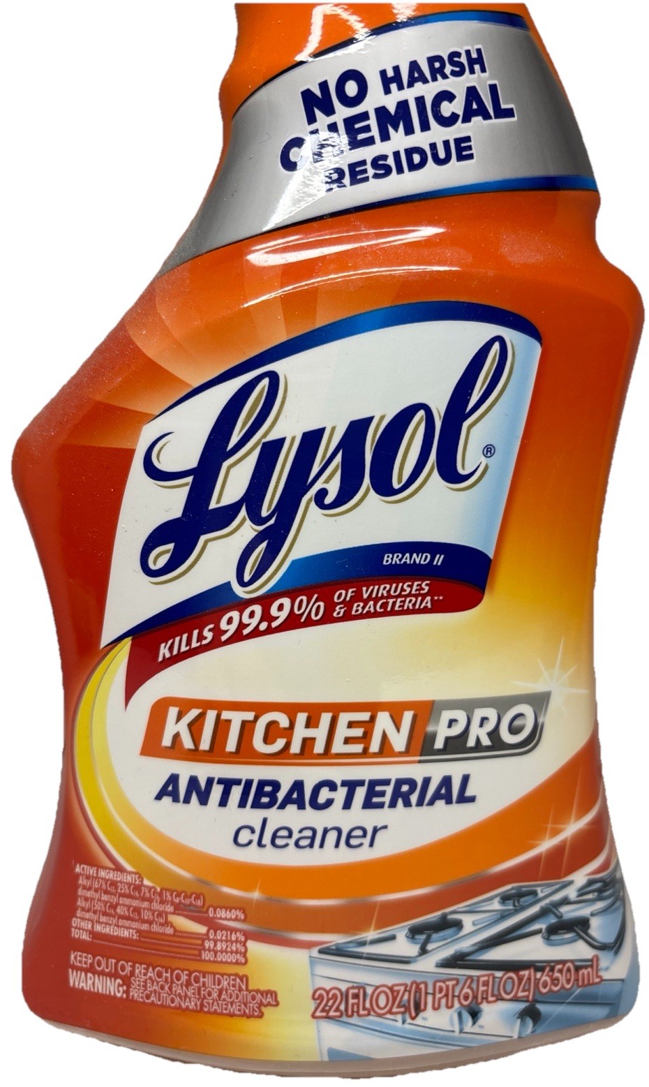 Lysol Pro Kitchen Spray Cleaner And Degreaser—All Purpose Cleaner—24 HOUR SHIP—