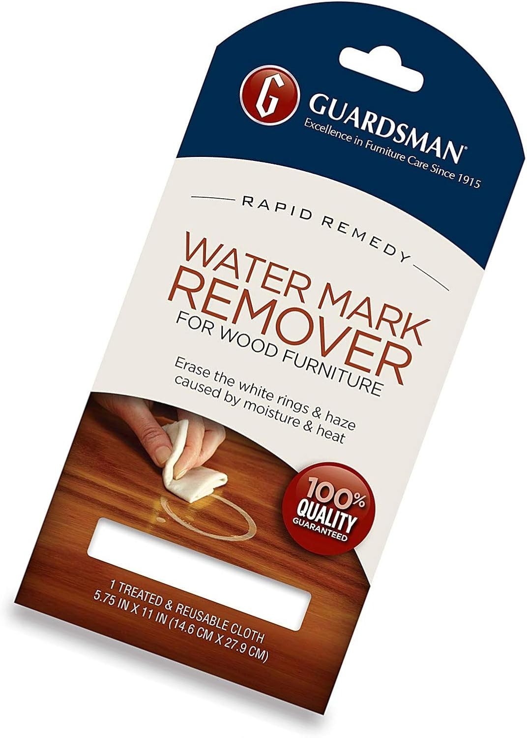 Specialty Wood Stain Remover Cloth – Quick Fix for Surface Scratches & Haze
