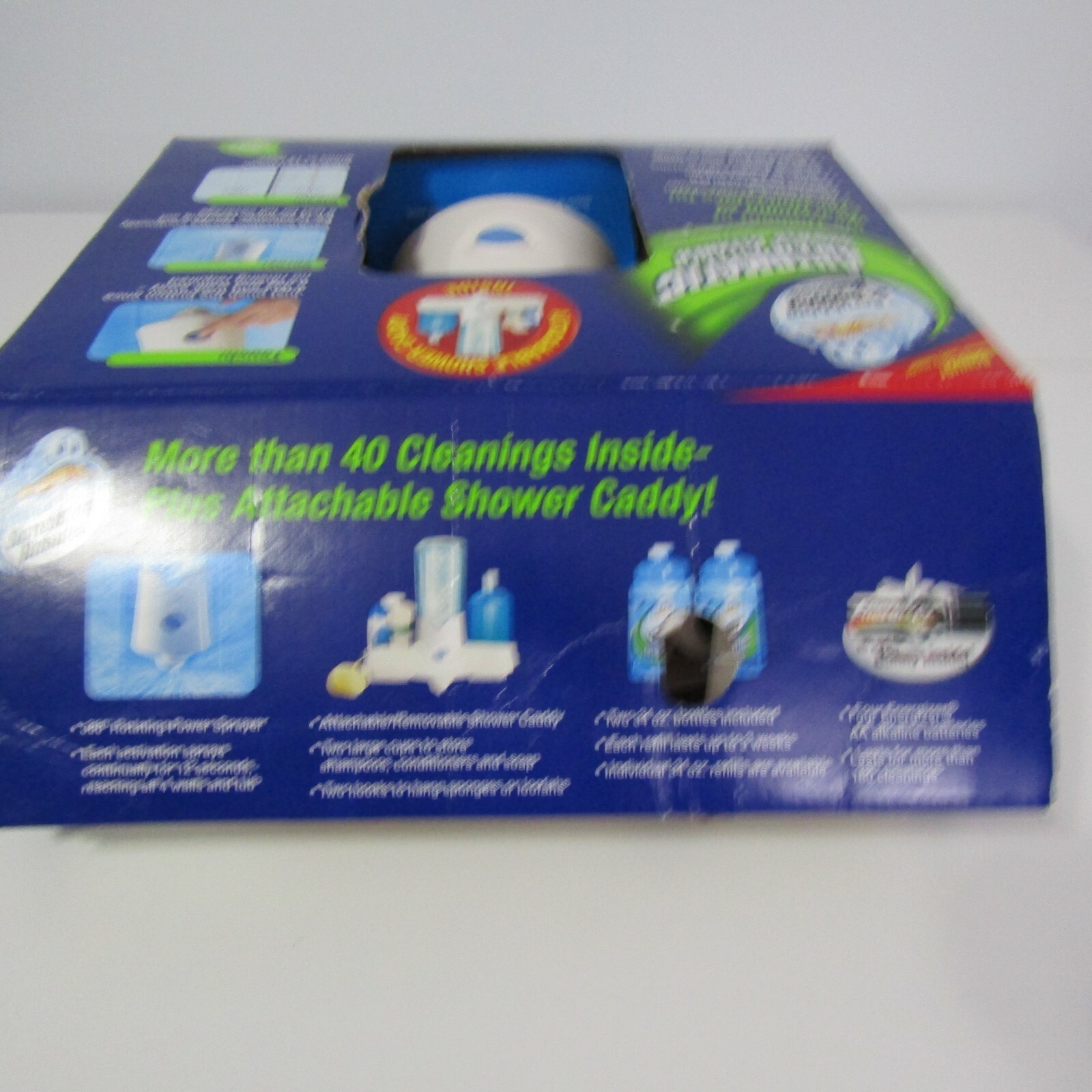 Scrubbing Bubbles Automatic Shower Cleaner Kit with 2-34 oz Refill Bottle