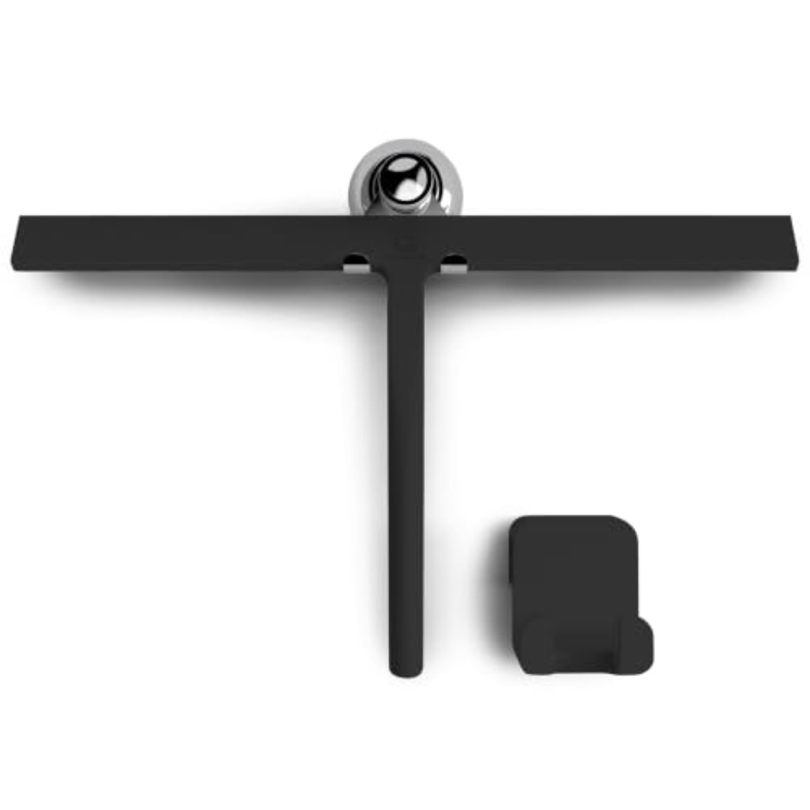 GÜTEWERK Silicone Shower Squeegee for Glass Doors & Mirrors with Stainless St…