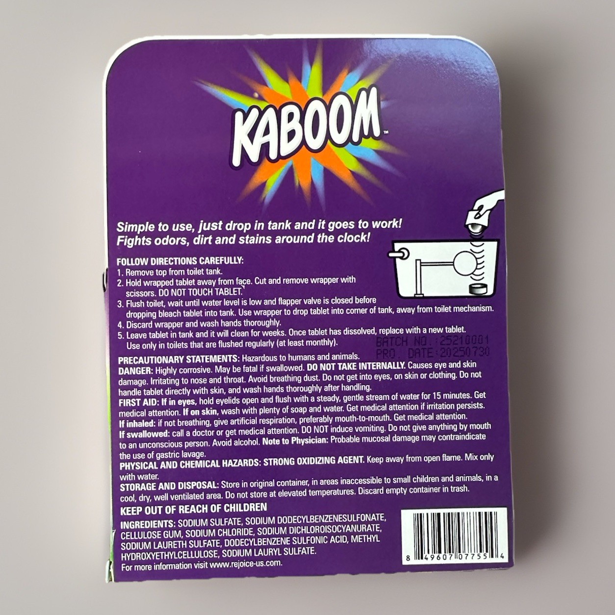 2x KABOOM Fresh Scent Toilet Bowl Pods 20 + Free Automatic Bowl Cleaner Bundle