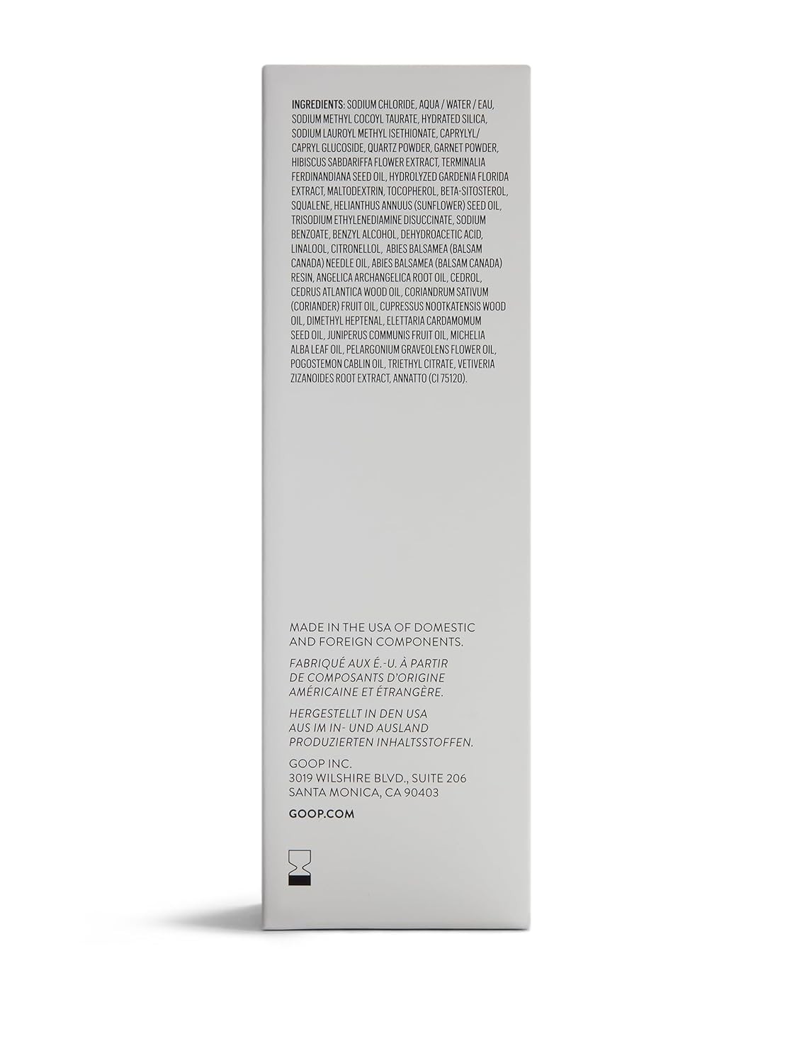goop Beauty Microderm Body Polish | Exfoliating Scrub & Foaming Cleanser for G