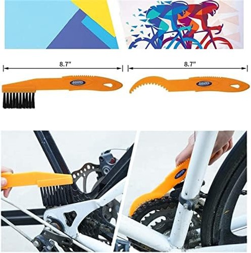 focopot Bike Cleaning Kit (9pcs), Including Chain Cleaner for Cycling,Bicycle…