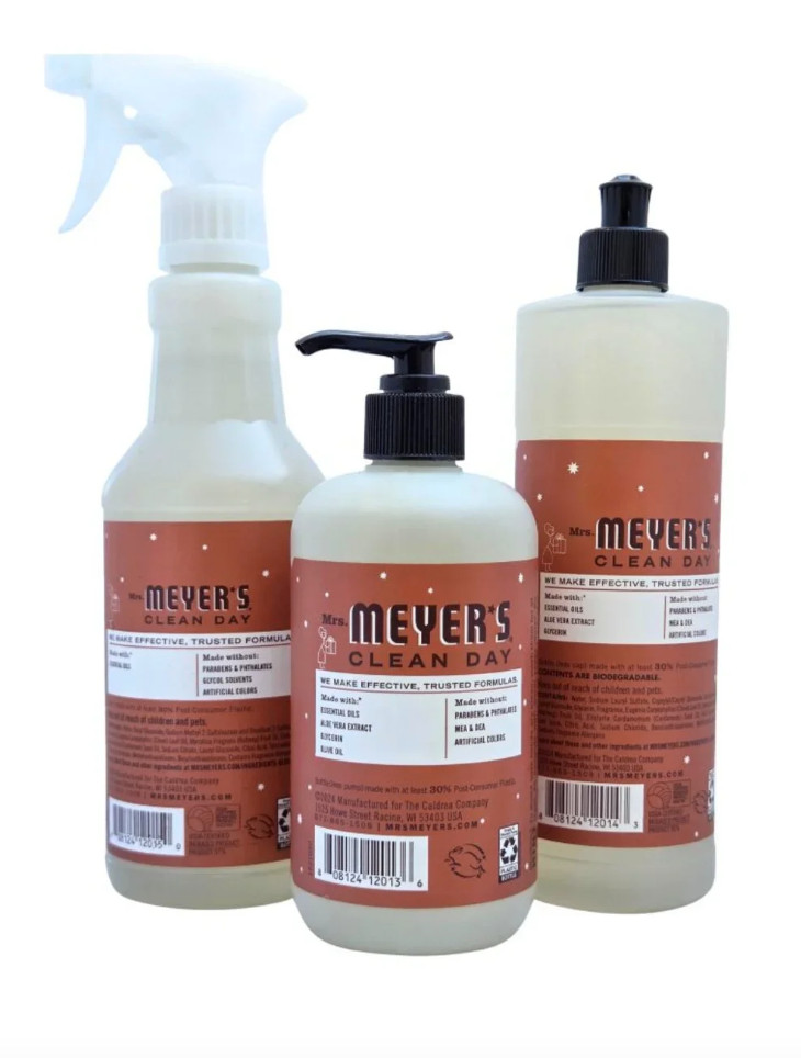 RARE HOLIDAY FIND! Mrs. Meyer’s Gingerbread Trio – Completely Sold Out In Stores