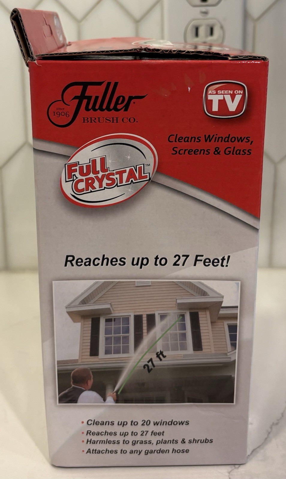 Fuller Brush FBFC-6 As Seen On TV Full Crystal Window & Outdoor Surface Cleaner