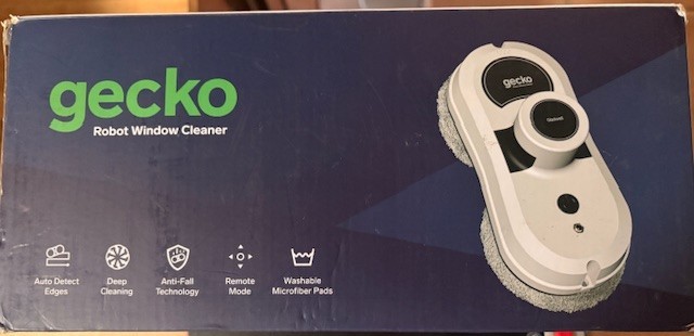Gecko Robot Window Cleaner, Auto Smart Glass Cleaning Technology