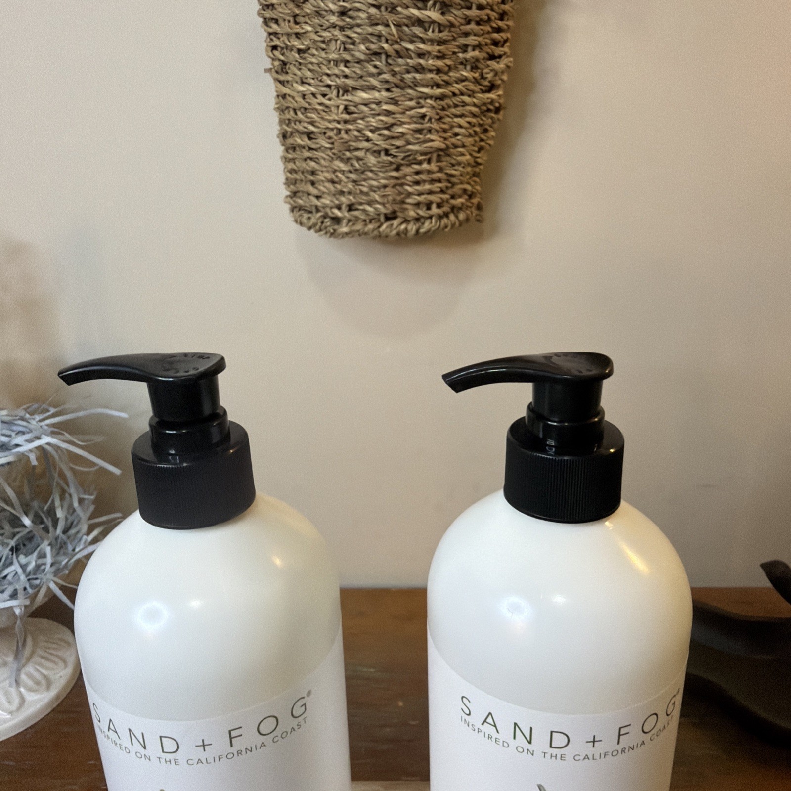 2 Pack Of Sand + Fog Grapefruit Dish Soap W/ Essential Oils. 25.4 oz Each. New.