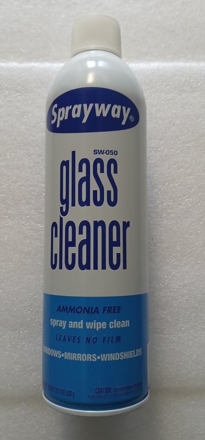 1) Foaming Glass Cleaner Streak Free Window and Mirror Cleaning Spray Foam