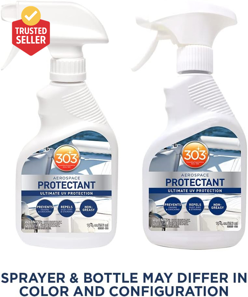 Marine Aerospace Protectant – UV Protection – Repels Dust, Dirt, & Staining – Sm