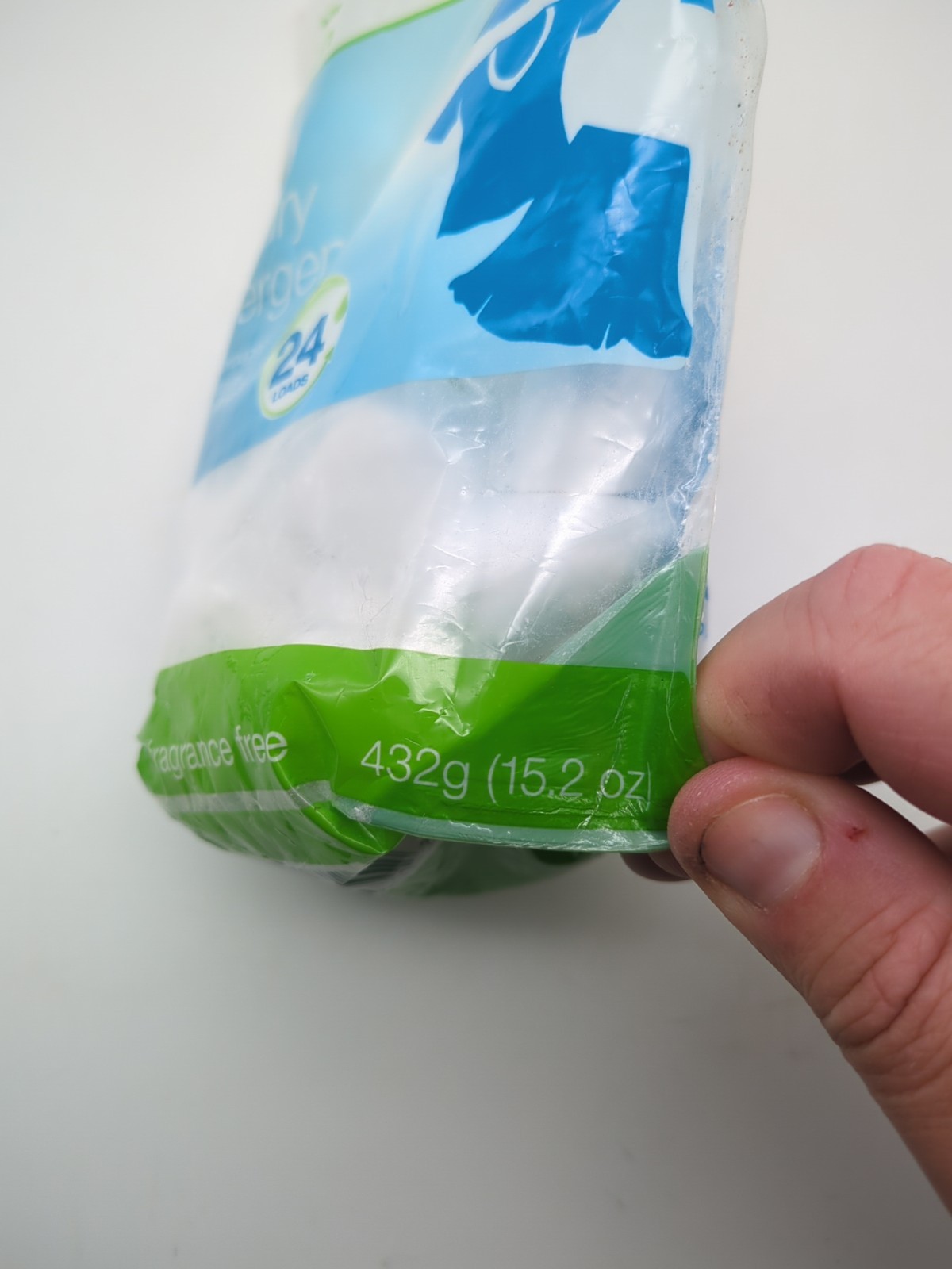 Grab Green Laundry Detergent Fragrance Free 24 Loads (15.2 oz) Pack