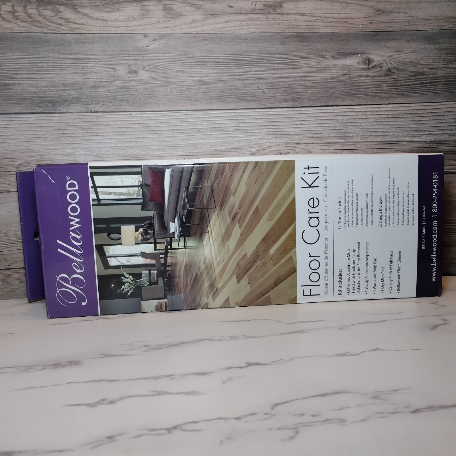 Bellawood Floor Care Maintenance Kit Hardwood Laminate Vinyl Cleaner 10044249