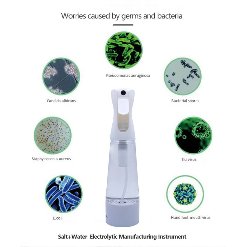 EZClean Multipurpose Disinfecting Electrolized Water (Sodium Hypochlorite) Maker