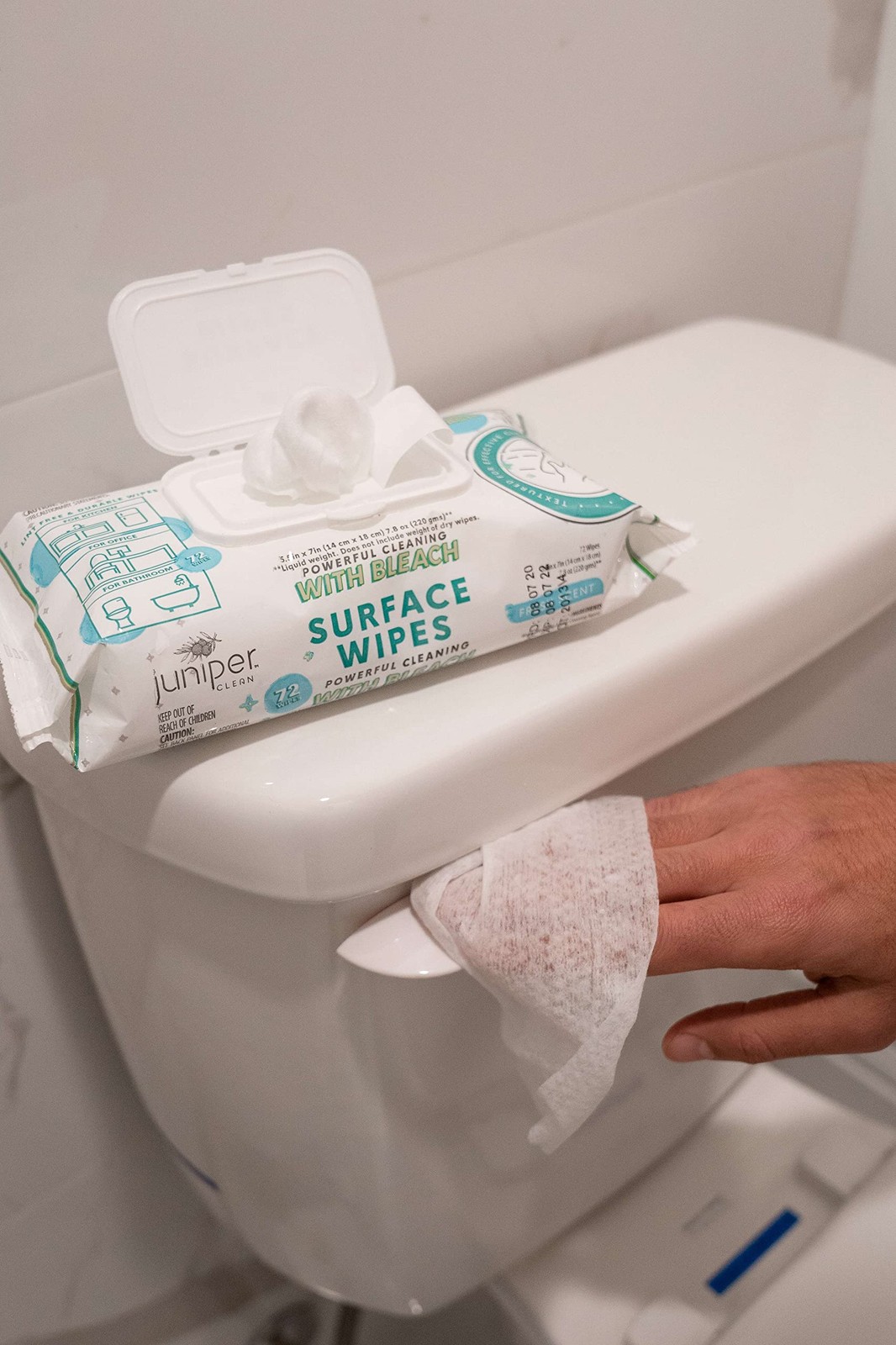 3 Pack Surface Cleaning Wipes with Bleach, All-Purpose Cleaner for Bathroom, …
