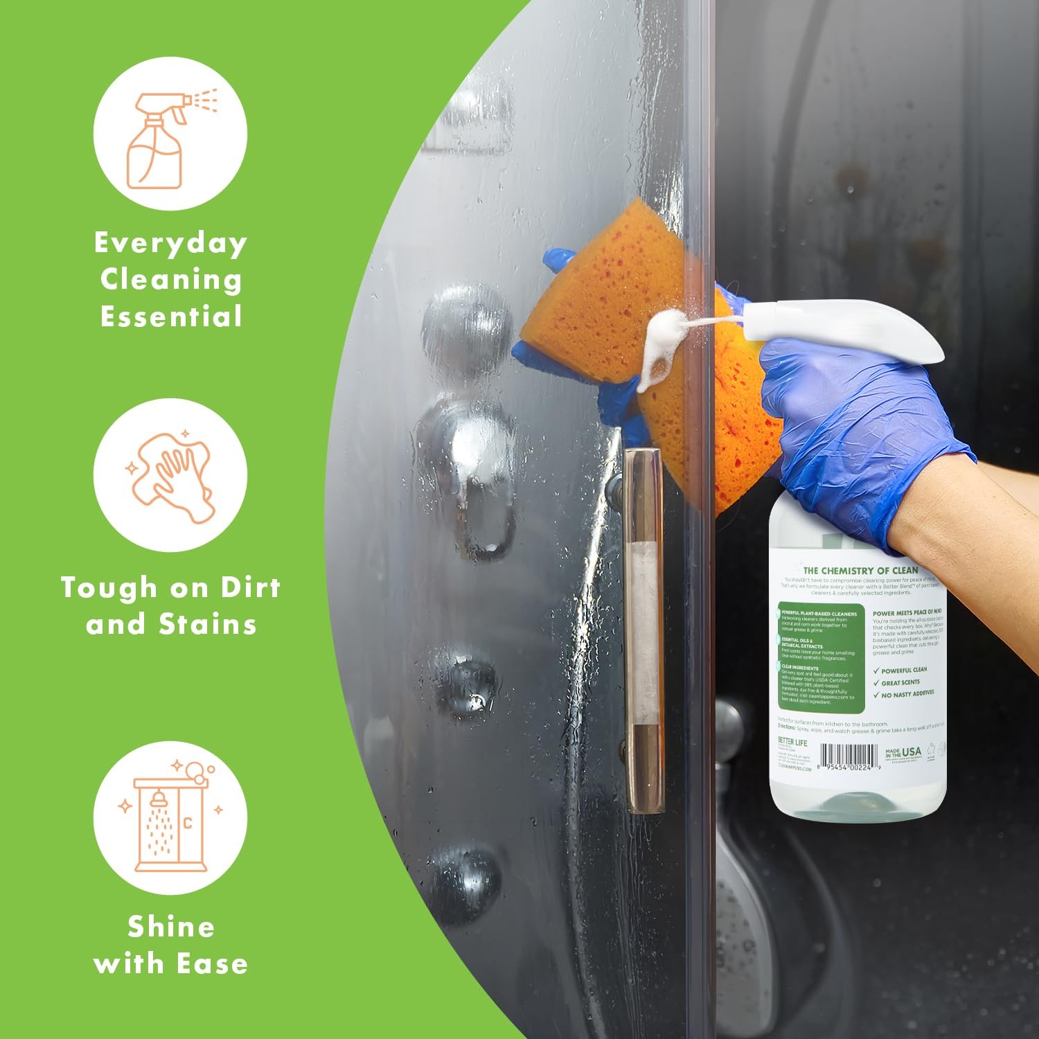 All Purpose Cleaner – Multipurpose Plant Based Home and Kitchen Cleaning Spra…
