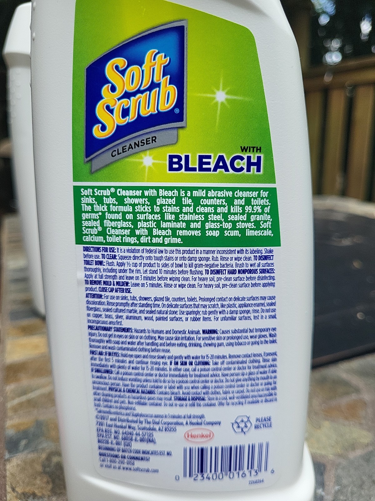 2 Bottles Soft Scrub Cleanser 36 Oz Each NEW