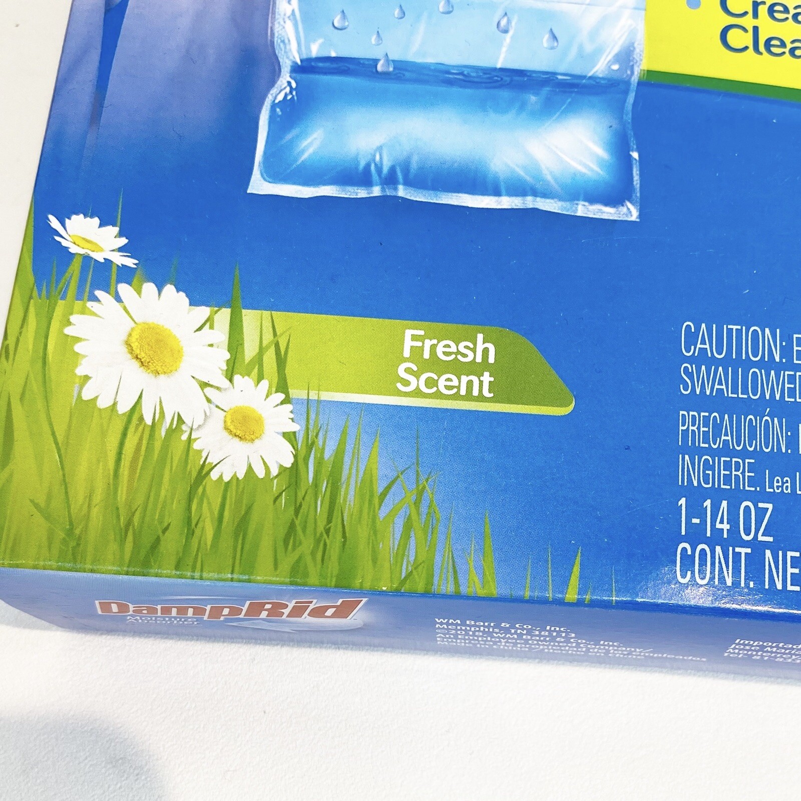 DampRid FG80 Hanging Moisture Absorber Fresh Scent 14 oz (Pack of 2)