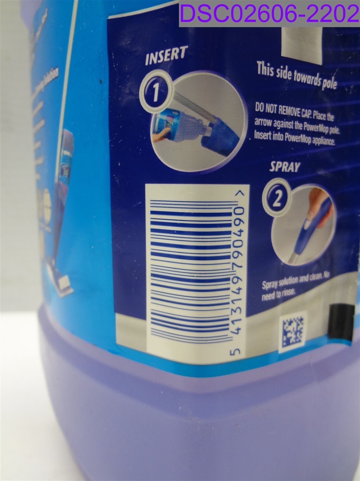 Qty = 3.75L (3 Bottles x 1.25L): Flash PowerMop Sea Minerals Liquid Mop Refills