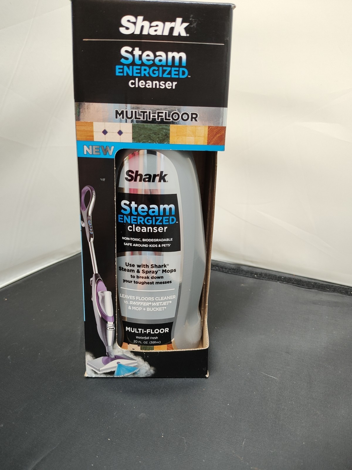Shark Steam Energized Multi-Floor Cleanser 20 Oz Waterfall Fresh