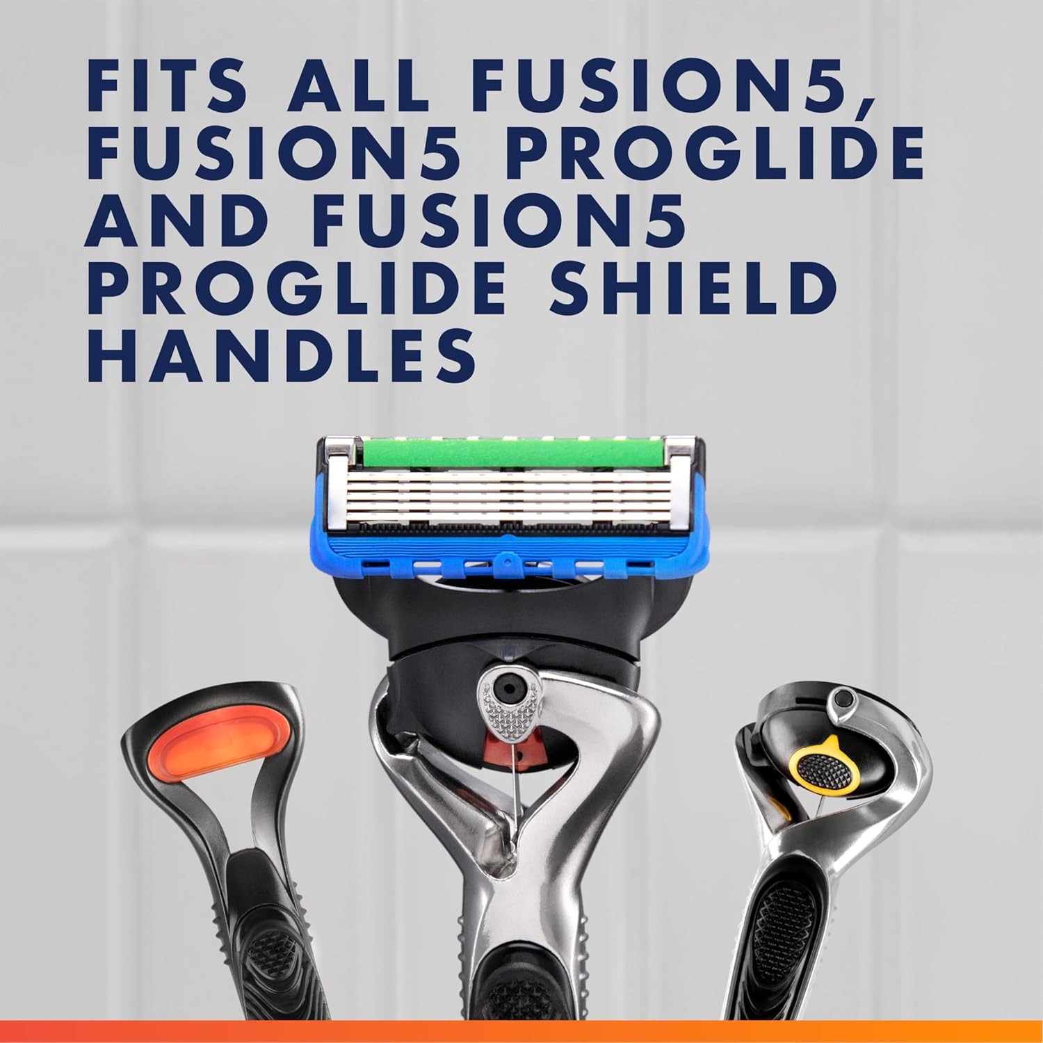 Gillette ProGlide Razor Refills for Men, 8 Razor Blade Refills