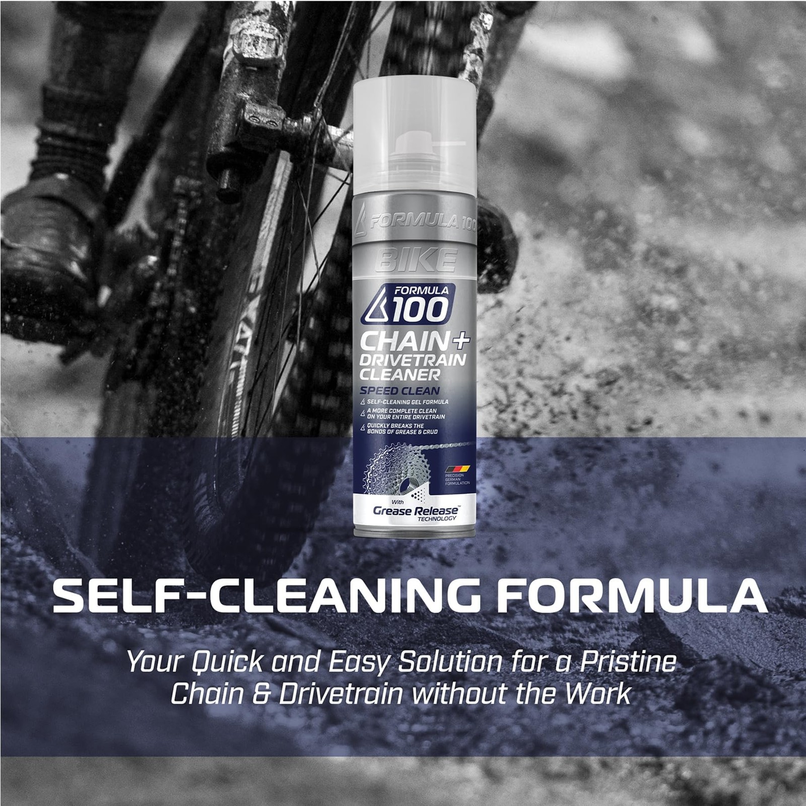 Speed Clean Bike Chain + Drivetrain Degreaser – Spray Cleaning for Bicycles &…