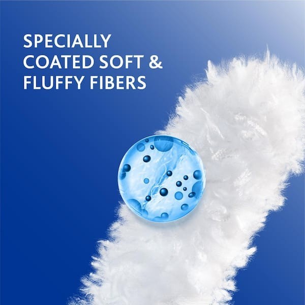 NEW O-CEDAR Flex and Catch Heavy Duty Dusting Kit Handle Extends 3ft + 5 refills