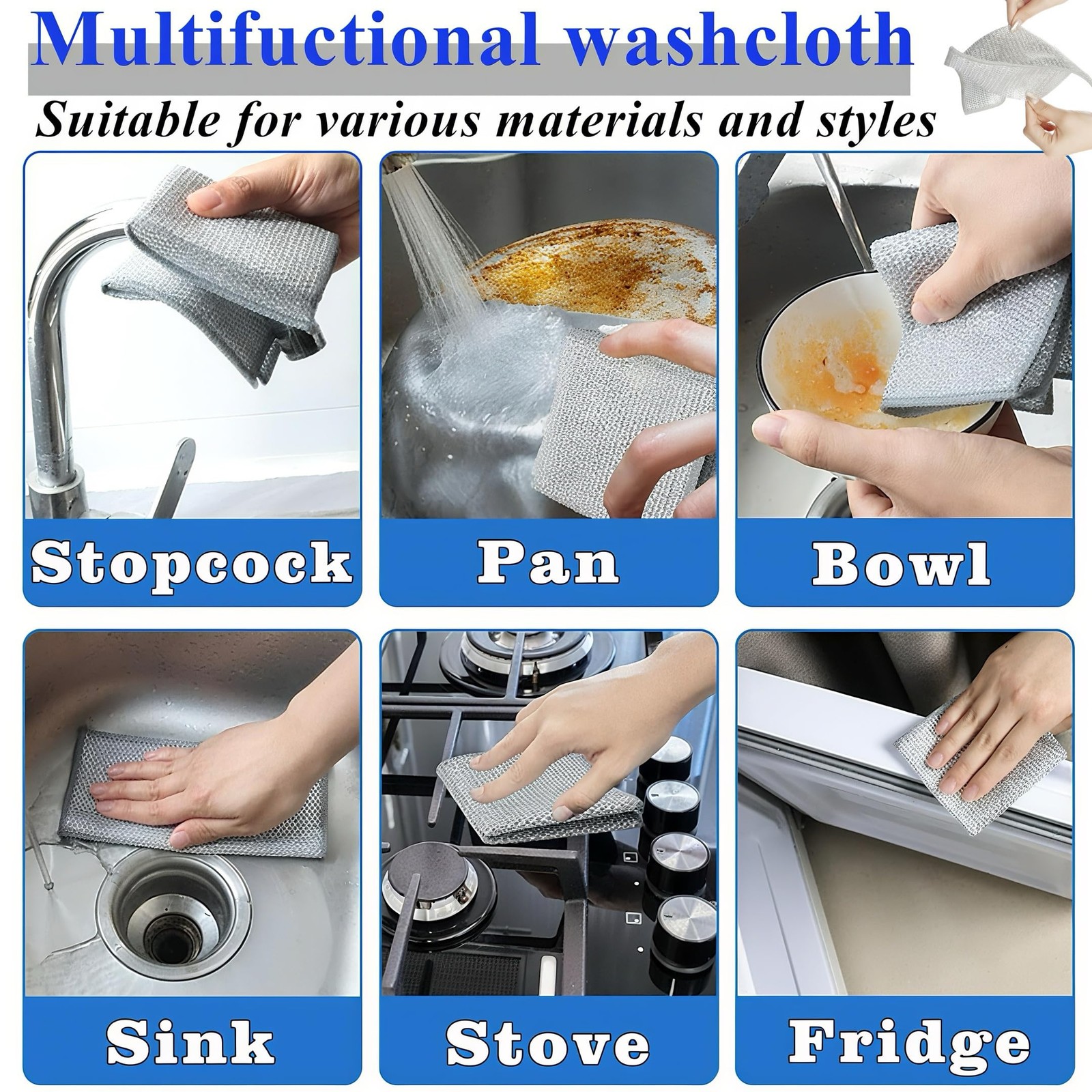16Pcs Crevice Cleaning Brush Set, Hard Bristle Gap Cleaning Brush for Bathroo…