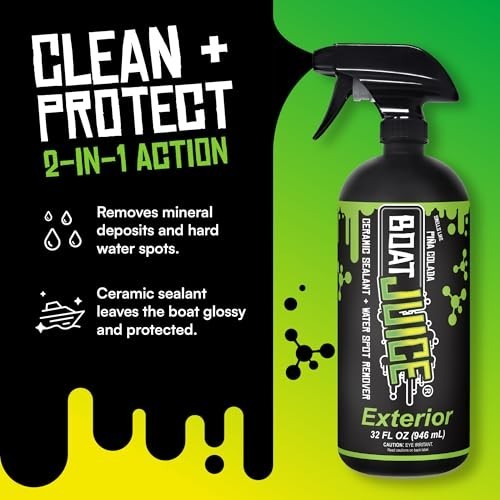 Necessity Boat Cleaner Kit Exterior Interior Spray Towels