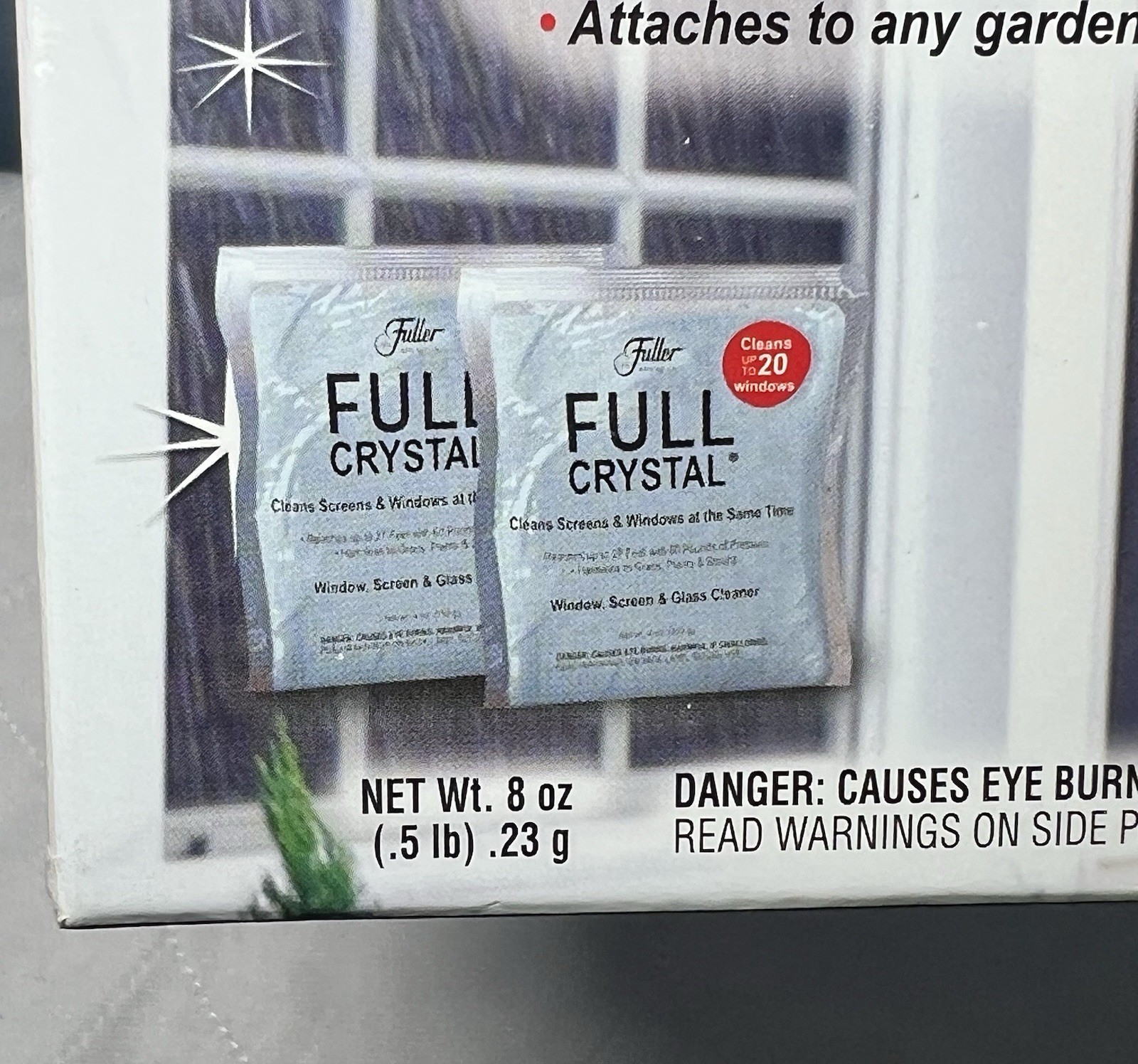 Fuller “Full Crystal” Window Glass Cleaner Refill 2 Boxes 2 Packs Per Box NEW