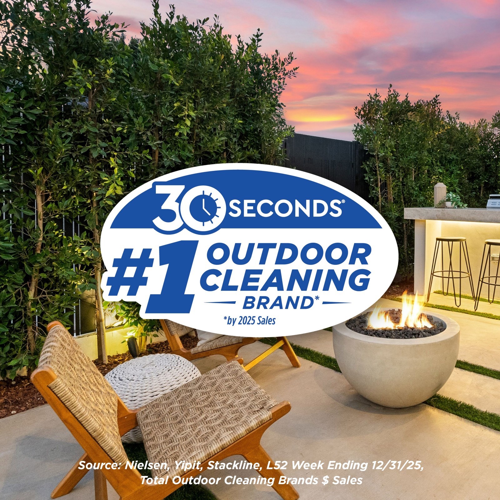 30 SECONDS 5-gallon Mold and Mildew Stain Remover Concentrated Outdoor Cleaner