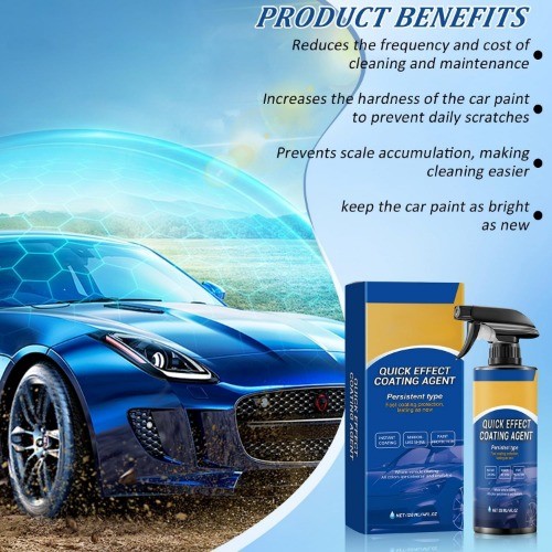 2Pcs Advanced Car Quick-Acting Coating Agent Spray, Car Coating Spray, 2025 New
