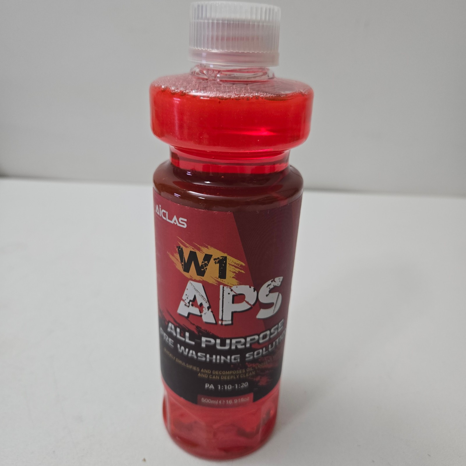 W1 APS All Purpose Pre-Wash Powerful Stain Remover No Scrub Degreasing Car Wash